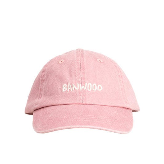 Washed Baseball Cap - Rose