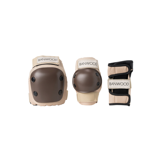 Skateboard Protective Gear - Tan/Brown